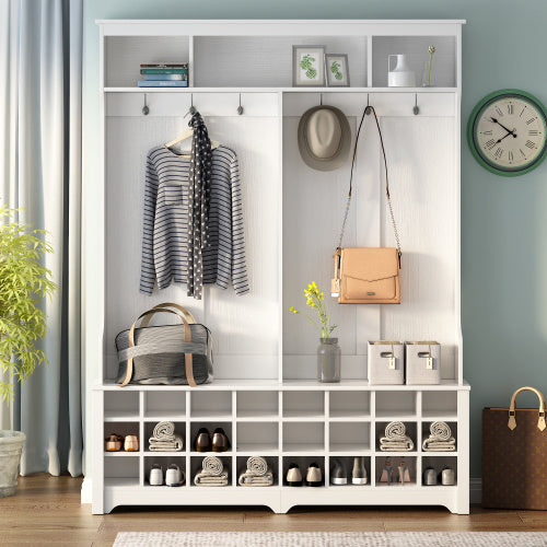 Multi Functional Corridor Coat Rack