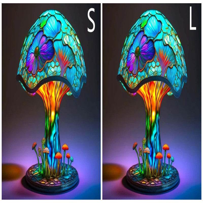 Household Magic Color Mushroom Lamp Decorations