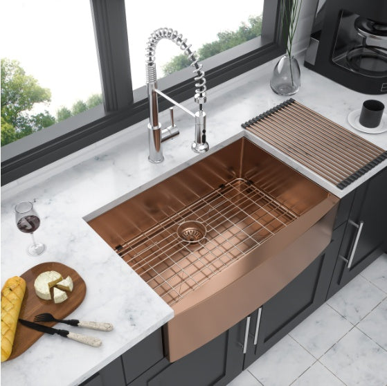 Stainless Steel Apron Front Farmhouse Sink -Prohibited On Amazon