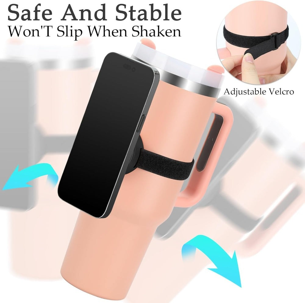 Universal Adjustable Magnetic Cup With Phone Holder