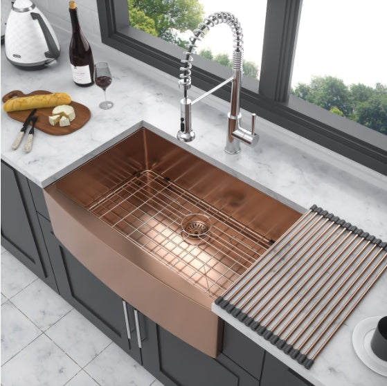 Stainless Steel Apron Front Farmhouse Sink -Prohibited On Amazon